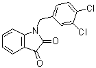 1-(3,4-Dichlorobenzyl)-1H-indole-2,3-dione molecular structure (CAS 79183-19-0)