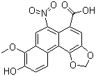 7-羟基马兜铃酸 A分子结构 (CAS 79185-75-4)
