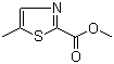 Methyl 5-methylthiazole-2-carboxylate molecular structure (CAS 79247-98-6)