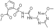Thifensulfuron methyl molecular structure (CAS 79277-27-3)