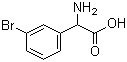 结构式 CAS# 79422-73-4, 2-氨基-2-(3-溴苯基)乙酸