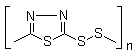 Poly(1,3,4-thiadiazole-2,5-diyldithio) molecular structure (CAS 79509-46-9)