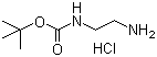 N-Boc-ethylenediamine hydrochloride molecular structure (CAS 79513-35-2)