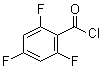 2,4,6-Trifluorobenzoyl chloride molecular structure (CAS 79538-29-7)