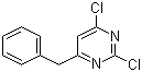 4-Benzyl-2,6-dichloropyrimidine molecular structure (CAS 796095-89-1)