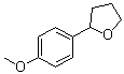 structure of CAS# 79623-15-7, 2-(4-Methoxyphenyl)tetrahydrofuran;Tetrahydro-2-(4-methoxyphenyl)furan