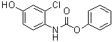 structure of CAS# 796848-80-1, (2-Chloro-4-hydroxyphenyl)carbamic acid phenyl ester
