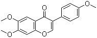 4',6,7-三甲氧基异黄酮分子结构 (CAS 798-61-8)