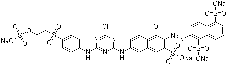 活性橙 122分子结构 (CAS 79809-27-1)