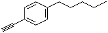 1-Ethynyl-4-pentylbenzene molecular structure (CAS 79887-10-8)