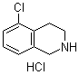 5-Chloro-1,2,3,4-tetrahydroisoquinoline hydrochloride molecular structure (CAS 799274-05-8)