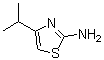 4-Isopropylthiazol-2-amine molecular structure (CAS 79932-20-0)