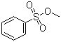 苯磺酸甲酯分子结构 (CAS 80-18-2)