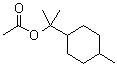 对薄荷-8-醇乙酸酯分子结构 (CAS 80-25-1)