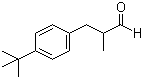 Lily aldehyde molecular structure (CAS 80-54-6)