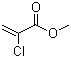 structure of CAS# 80-63-7, Methyl 2-chloro-2-propenate;Methyl alpha-chloroacrylate
