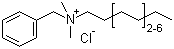 structure of CAS# 8001-54-5, Benzalkonium chloride;Benzalkonium (C8-C16) chloride