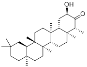 Cerin molecular structure (CAS 8001-75-0)