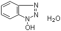 结构式 CAS# 80029-43-2, 1-羟基苯并三唑一水物