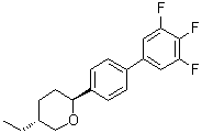 (2R,5S)-rel-5-Ethyltetrahydro-2-(3',4',5'-trifluoro[1,1'-biphenyl]-4-yl)-2H-pyran molecular structure (CAS 800407-65-2)