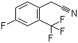 结构式 CAS# 80141-94-2, 4-氟-2-(三氟甲基)苯乙腈
