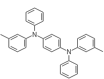 structure of CAS# 80223-29-6, N,N'-Diphenyl-N,N'-bis(3-methylphenyl)-1,4-phenylenediamine;1,4-Bis[N-(3-methylphenyl)-N-phenylamino]benzene