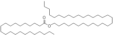 Triacontanyl docosanoate molecular structure (CAS 80252-39-7)