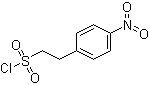 structure of CAS# 80259-15-0, 4-Nitrobenzeneethanesulfonyl chloride;2-(4-Nitrophenyl)ethanesulfonyl chloride