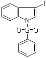 3-Iodo-1-(phenylsulfonyl)indole molecular structure (CAS 80360-14-1)
