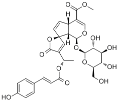 structure of CAS# 80416-52-0, 13-O-p-Coumaroylplumieride