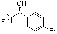 structure of CAS# 80418-12-8, (R)-1-(4-Bromophenyl)-2,2,2-trifluoroethanol;(R)-2,2,2-Trifluoro-1-(4-bromophenyl)ethanol