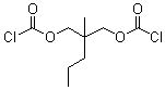 Carbonochloridic acid 2-methyl-2-propyl-1,3-propanediyl ester molecular structure (CAS 80471-57-4)