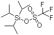 structure of CAS# 80522-42-5, Triisopropylsilyl trifluoromethanesulfonate