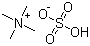 structure of CAS# 80526-82-5, Tetramethylammonium bisulfate;Tetramethylammonium hydrogen sulfate