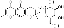 Sec-O-Glucosylhamaudol molecular structure (CAS 80681-44-3)