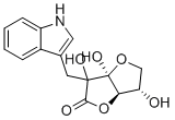 Ascorbigen molecular structure (CAS 8075-98-7)