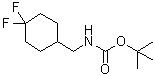tert-Butyl [(4,4-difluorocyclohexyl)methyl]carbamate molecular structure (CAS 809273-64-1)