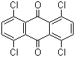 1,4,5,8-Tetrachloroanthraquinone molecular structure (CAS 81-58-3)