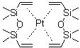 二(1,3-二乙烯基-1,1,3,3-四甲基二硅氧烷)铂分子结构 (CAS 81032-58-8)