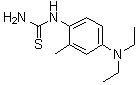 [4-(Diethylamino)-2-methylphenyl]thiourea molecular structure (CAS 810662-59-0)