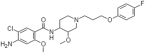 Cisapride molecular structure (CAS 81098-60-4)