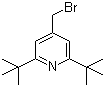 结构式 CAS# 81142-32-7, 4-(溴甲基)-2,6-二(叔丁基)吡啶