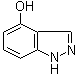 4-羟基吲唑分子结构 (CAS 81382-45-8)