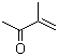 结构式 CAS# 814-78-8, 3-甲基-3-丁烯-2-酮; 甲基异丙烯基甲酮