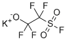 Potassium tetrafluoro(2-fluorosulfonyl)-1-ethanolate molecular structure (CAS 81439-24-9)