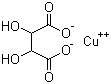 酒石酸铜分子结构 (CAS 815-82-7)