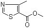 Methyl 4-methyl-5-thiazolecarboxylate molecular structure (CAS 81569-44-0)