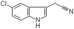5-Chloroindole-3-acetonitrile molecular structure (CAS 81630-83-3)
