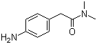 结构式 CAS# 81709-36-6, 2-(4-氨基苯基)-N,N-二甲基乙酰胺