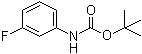Tert-Butyl 3-fluorophenylcarbamate molecular structure (CAS 81740-18-3)